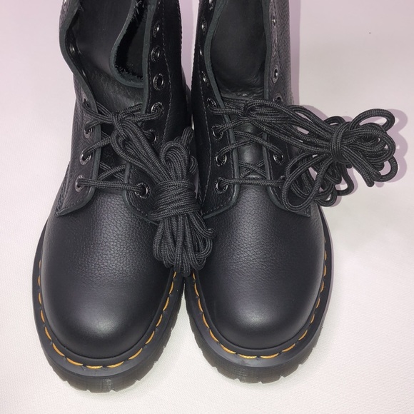 DR. MARTENS 1B60 BEX KNEE-HIGH BOOTS 20 eyes SIZE 8 - Picture 9 of 9